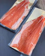 Alaskan Sockeye Salmon #1 PBO Skin-on Fillet (vacuum sealed)